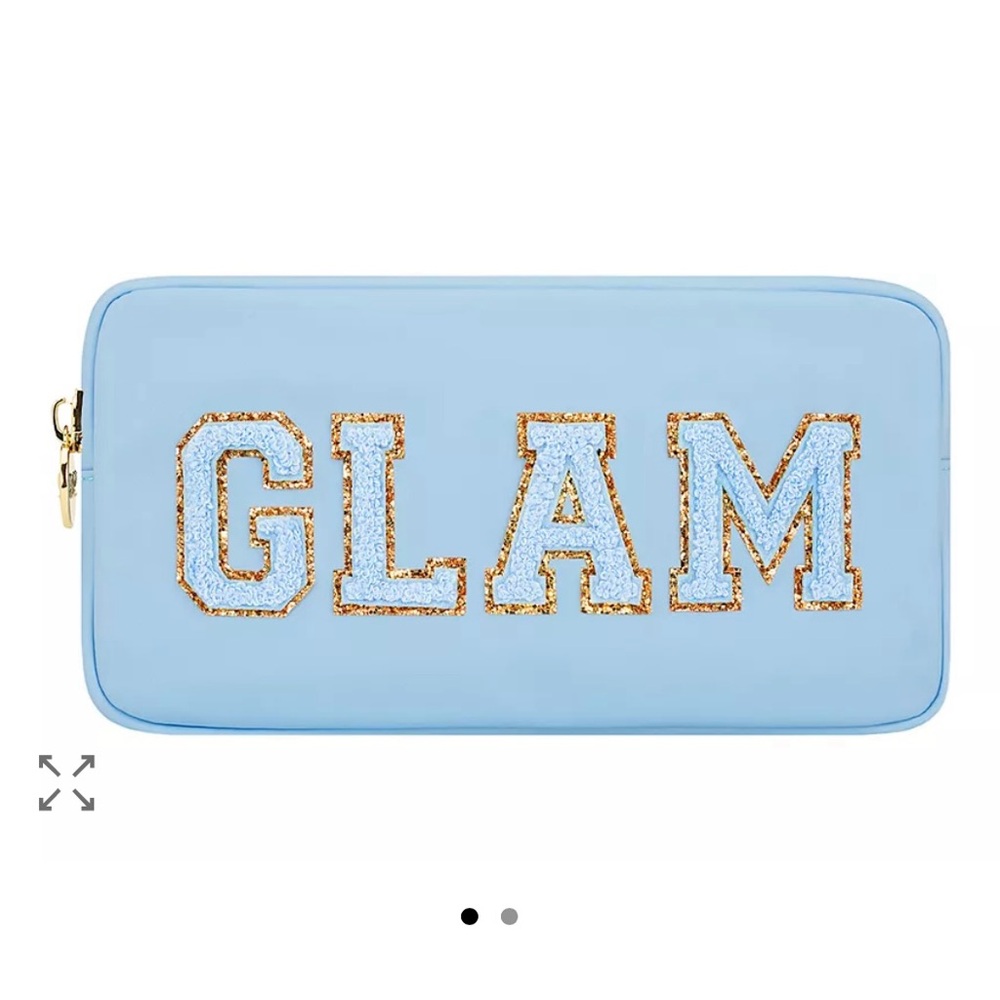 Stoney Clover Lane - periwinkle blue glam pouch
NWT!!!